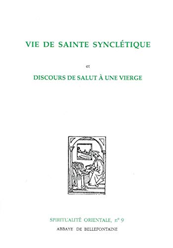 Beispielbild fr vie de Sainte Syncltique zum Verkauf von Gallix