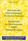 9782856080887: Gastronomique Dictionnaire