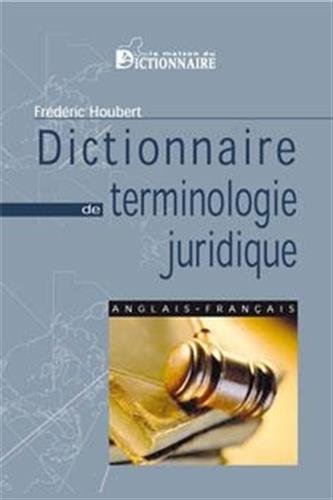 Beispielbild fr Dictionnaire de terminologie juridique anglais - francais voir nouvelle edition zum Verkauf von LiLi - La Libert des Livres