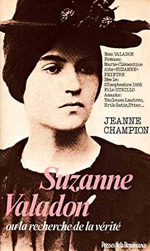 Imagen de archivo de Suzanne Valadon ou la Recherche de la v rit a la venta por WorldofBooks