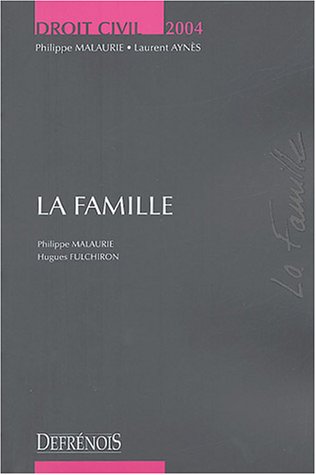 Stock image for La Famille for sale by Ammareal