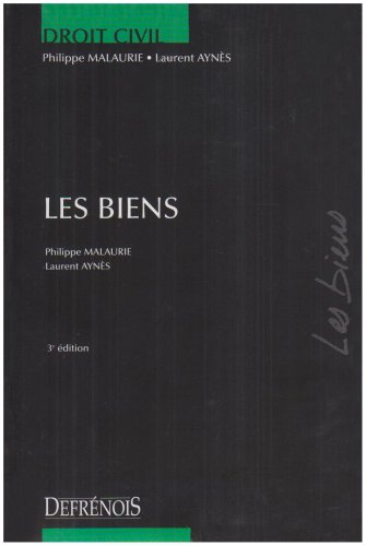 Stock image for Les biens for sale by Ammareal