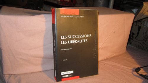 Stock image for Les successions, les libralits for sale by Ammareal