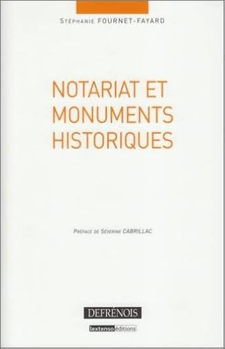 9782856231661: notariat et monuments historiques