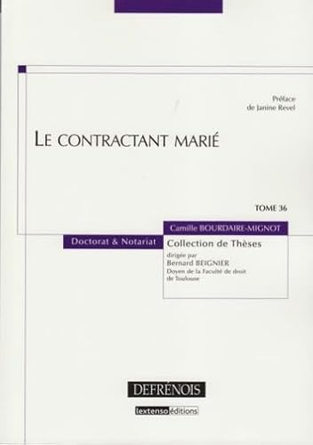 Stock image for Le contractant mari for sale by Chapitre.com : livres et presse ancienne