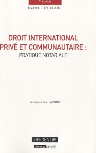 Stock image for Droit international priv et communautaire (French Edition) for sale by GF Books, Inc.