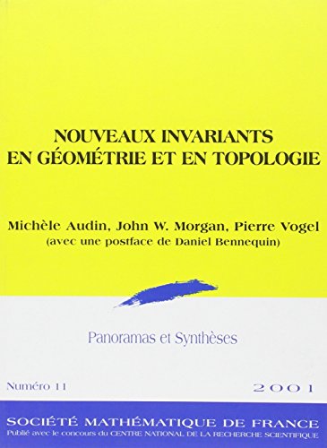 Beispielbild fr Nouveaux invariants en gomtrie et en topologie zum Verkauf von Ammareal