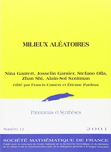 Beispielbild fr Milieux alatoires zum Verkauf von Ammareal