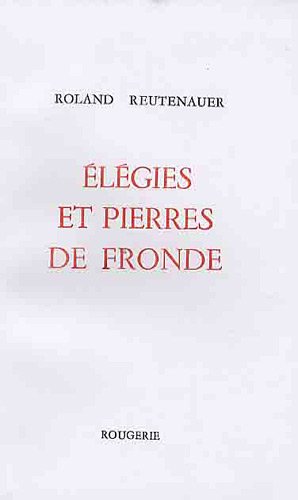 Beispielbild fr Elgies et pierres de fronde zum Verkauf von Ammareal