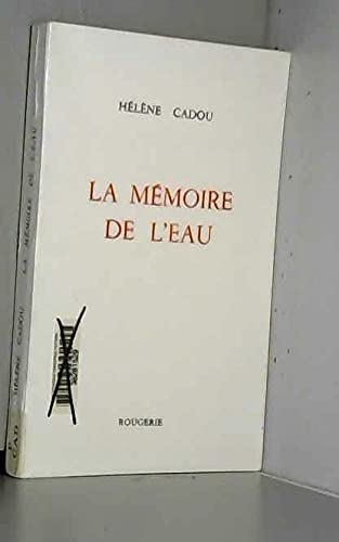 Beispielbild fr MEMOIRE DE L'EAU (French Edition) zum Verkauf von Gallix