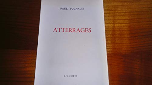 Imagen de archivo de ATTERRAGES (French Edition) a la venta por Gallix