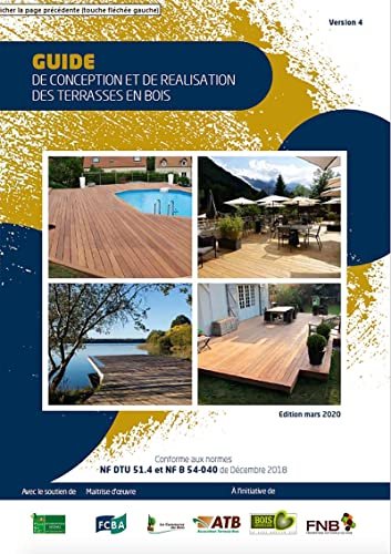 Stock image for Guide de conception et de ralisation des terrasses en bois Version 4 for sale by Gallix