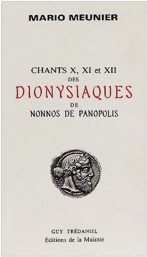 9782857073819: Dionysiaques de Nonnos de P.