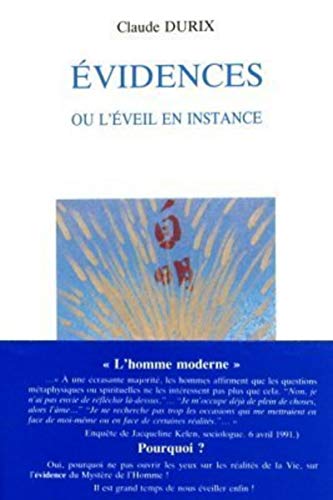 Beispielbild fr Evidences zum Verkauf von Librairie Th  la page