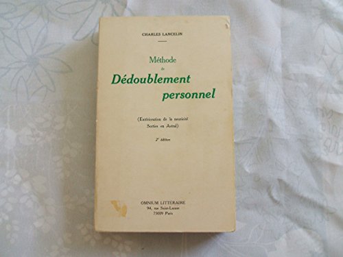 Imagen de archivo de Mthode de doublement personnel a la venta por A TOUT LIVRE