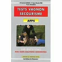 Imagen de archivo de TESTS VAGNON SECOURISME AFPS. 1000 Questions avec leurs solutions commentes a la venta por medimops