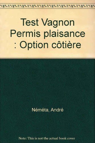 Beispielbild fr Test Vagnon Permis plaisance : Option ctire zum Verkauf von medimops