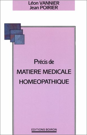 Imagen de archivo de Prcis De Matire Mdicale Homopathique a la venta por RECYCLIVRE
