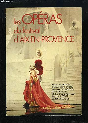 9782857441274: les opras du Festival d'Aix-en-Provence