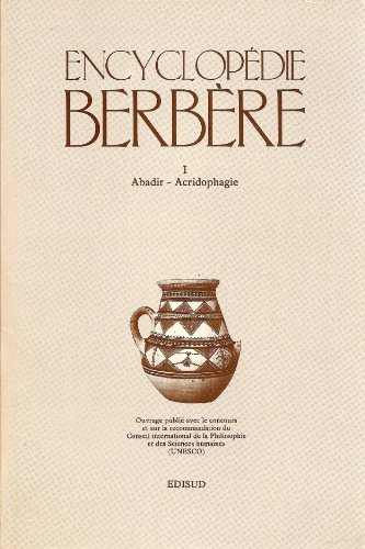 9782857442028: Encyclopedie Berbere. Fasc. I: Abadir - Acridophagie (Encyclopdie Berbre)