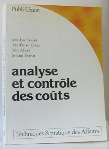 9782857900320: Analyse Et Controle Des Couts