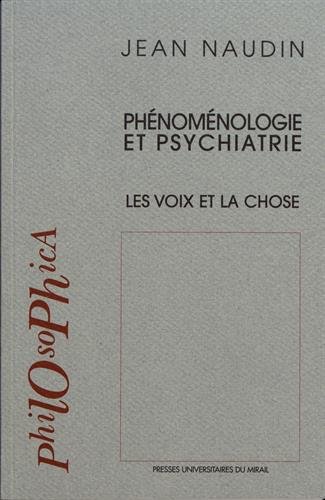 9782858163151: Phenomenologie et psychiatrie