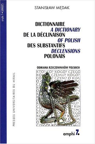 Stock image for Dictionnaire de la declinaison des substantifs polonais for sale by Buchpark