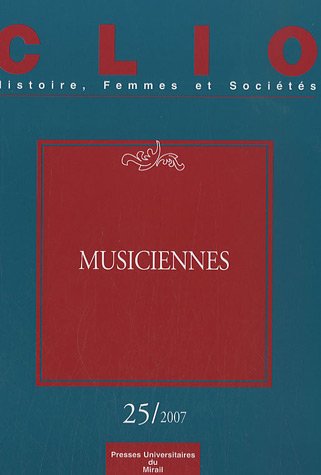 Musiciennes. Clio No. 25