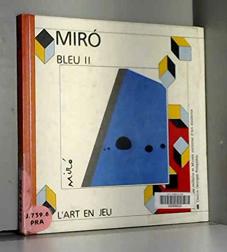 Imagen de archivo de Bleu II : Joan Miro a la venta por Howard's Books