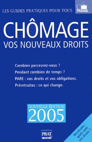 Imagen de archivo de Chomage: Vos nouveaux droits a la venta por Ammareal