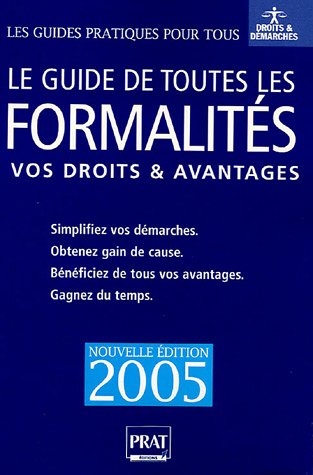 Stock image for Le guide de toutes les formalits for sale by Librairie Th  la page