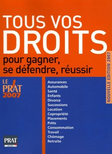 Imagen de archivo de Tous vos droits : Pour gagner, se dfendre, russir a la venta por Librairie Th  la page