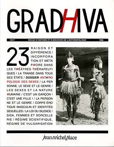 9782858934003: 8GRADHIVA N 23 : ANTHROPOLOGIE DES SEXES