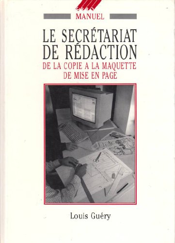 9782859000455: Secretariat de redaction (le)