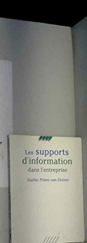 Les supports d'information dans l'entreprise