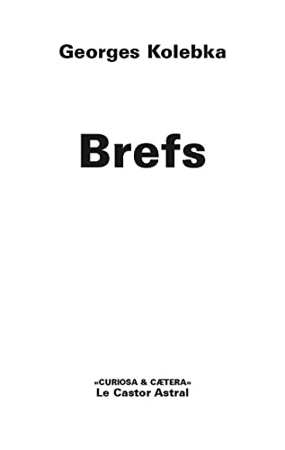 Stock image for Brefs for sale by secretdulivre