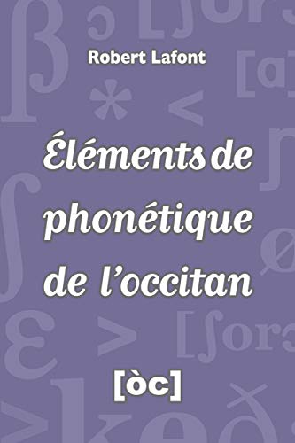 9782859270810: lments de phontique de l'occitan