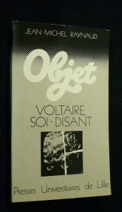 9782859392154: Voltaire, soi-disant (Objet) (French Edition)