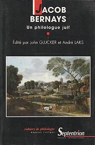 Beispielbild fr Jacob Bernays, un philologue juif zum Verkauf von Ammareal