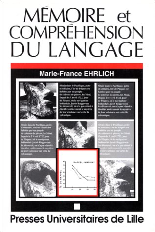 Stock image for Mmoire et comprhension du langage for sale by A TOUT LIVRE