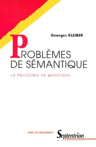 9782859395810: Problmes de smantique