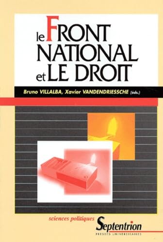 Le Front national et le droit