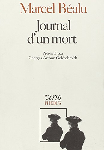 JOURNAL D UN MORT (9782859400194) by Bealu, Marcel