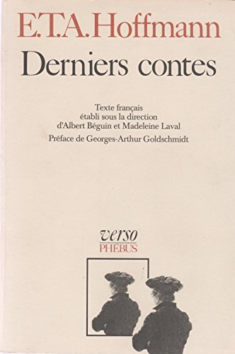 Imagen de archivo de Derniers contes a la venta por Ammareal