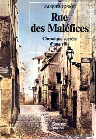 Beispielbild fr Rue des malefices chronique secrete d une ville zum Verkauf von Ammareal