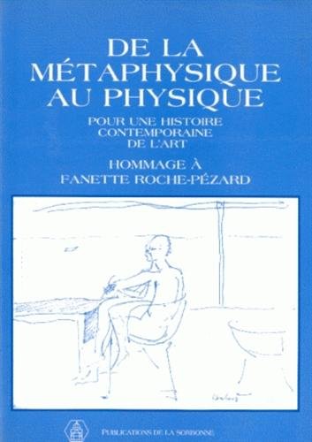 De la mÃ©taphysique au physique (9782859442767) by [???]
