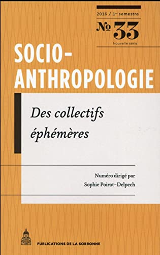 9782859449636: Socio-anthropologie N  33: Des collectifs phmres