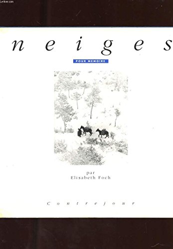 Imagen de archivo de Neiges a la venta por RECYCLIVRE
