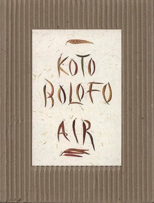 Beispielbild fr Koto Bolofo: Air zum Verkauf von Robert S. Brooks, Bookseller