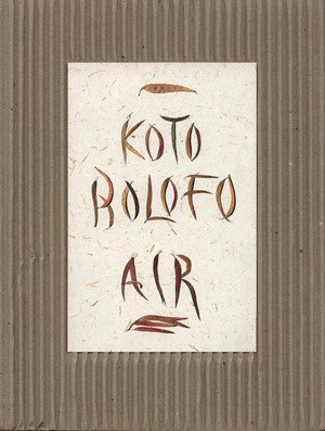 Stock image for Koto Bolofo: Air for sale by Robert S. Brooks, Bookseller